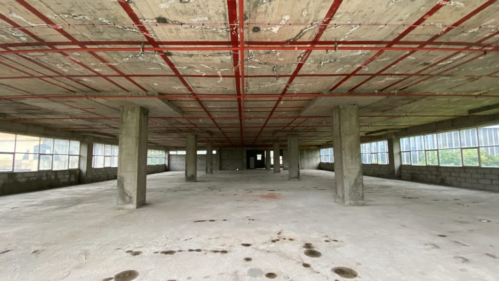 2nd Floor – Current Interior View (Warm Shell)