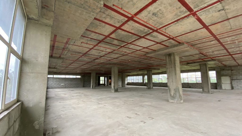 2nd Floor – Current Interior View (Warm Shell)